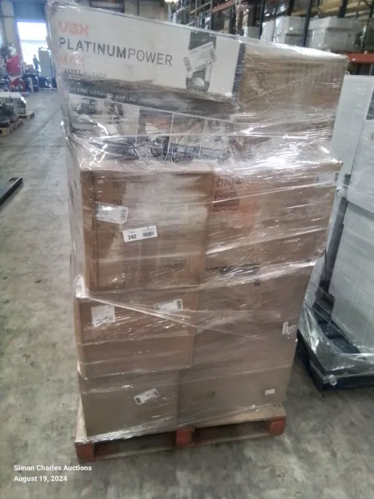 PALLET OF APPROXIMATELY 27 UNPROCESSED RAW RETURN HOUSEHOLD AND ELECTRICAL GOODS TO INCLUDE;