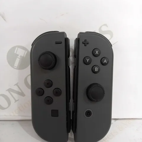 SET OF 2 NINTENDO SWITCH CONTROLLERS IN BLACK