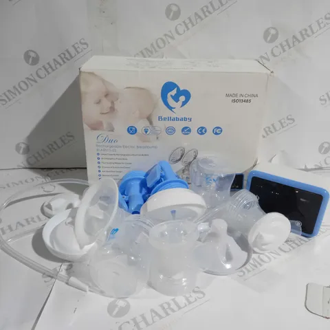 BOXED BELLABABY RECHARGEABLE ELECTRIC BREAST PUMP BLA8015-02