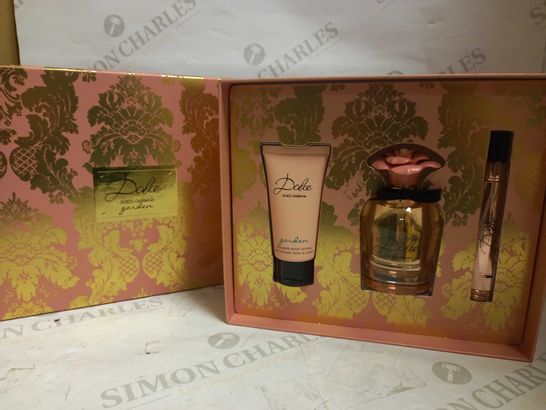 DOLCE & GABBANA DOLCE GARDEN EDP + BODY LOTION GIFT SET