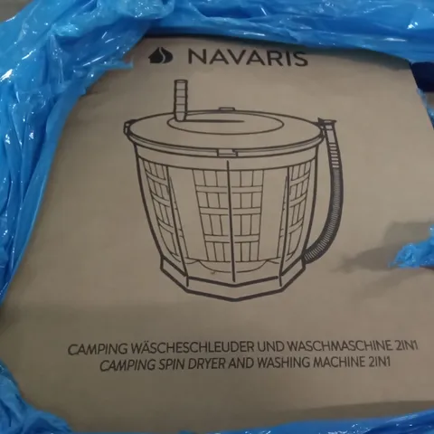 PALLET OF ASSORTED ITEMS INCLUDING NAVARIS CAMPING SPIN DRYER, TROTRONIC AIR PURIFIER, HOMIDEC