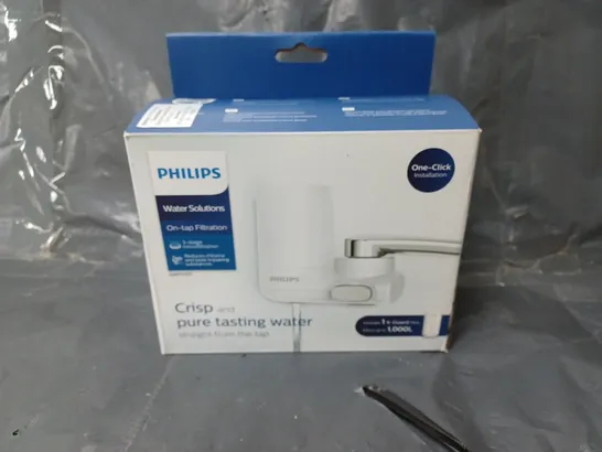 BOXED PHILIPS ON TAP WATER FILTER, X-GUARD VERTICAL, WHITE