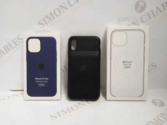 LOT OF 3 APPLE IPHONE CASES RRP £137