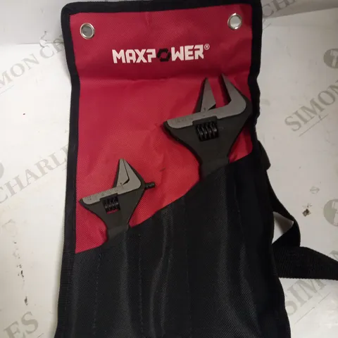 MAXPOWER ADJUSTABLE WRENCH SET