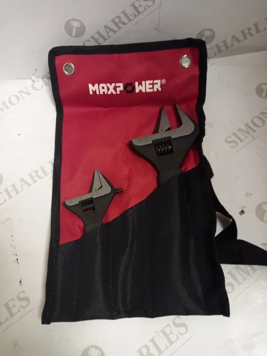 MAXPOWER ADJUSTABLE WRENCH SET