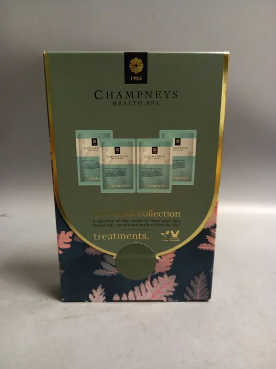 BOXED AND SEALED CHAMPNEYS HEALTH SPA FACE MASK COLLECTION