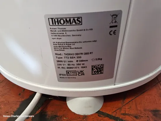 THOMAS SPIN DRYER WHITE