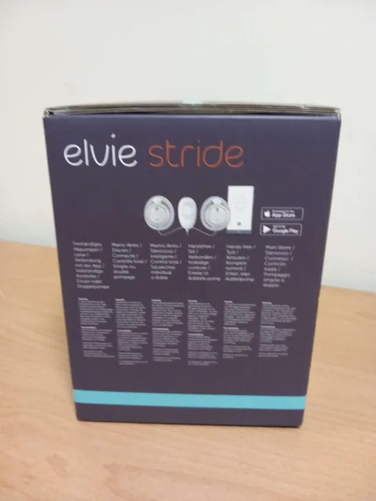 BOXED ELVIE STRIDE DOUBLE BREAST PUMP