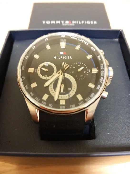 BOXED TOMMY HILFIGER MAX WRIST WATCH