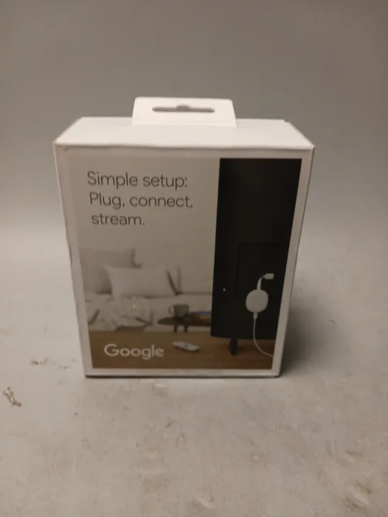 GOOGLE TV CHROMECAST WHITE