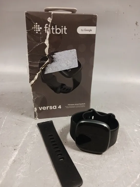 BOXED FITBIT VERSA 4 FITNESS SMARTWATCH 