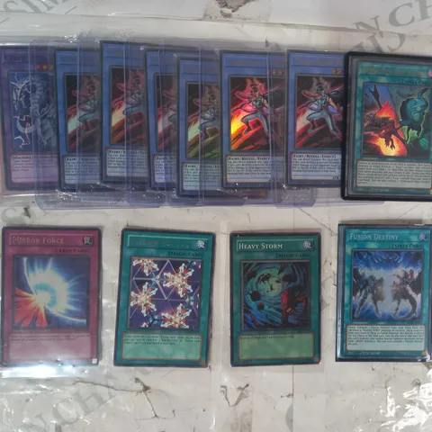 SMALL ASSORTMENT OF YU-GI-OH COLLECTIBLE TRADING CARDS