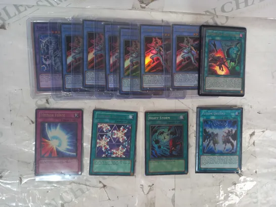 SMALL ASSORTMENT OF YU-GI-OH COLLECTIBLE TRADING CARDS