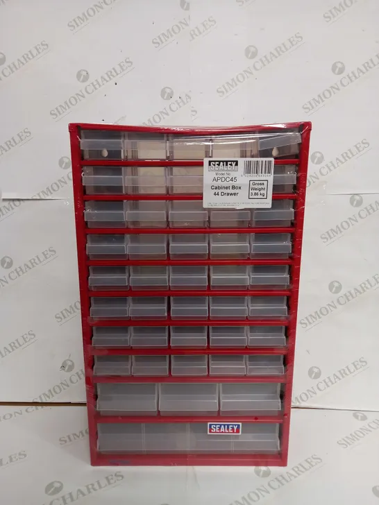 SEALED SEALEY APDC45 CABINET BOX 44 DRAWER