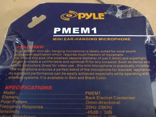 PYLE PNEM1 MINI EAR HANGING MICROPHONE