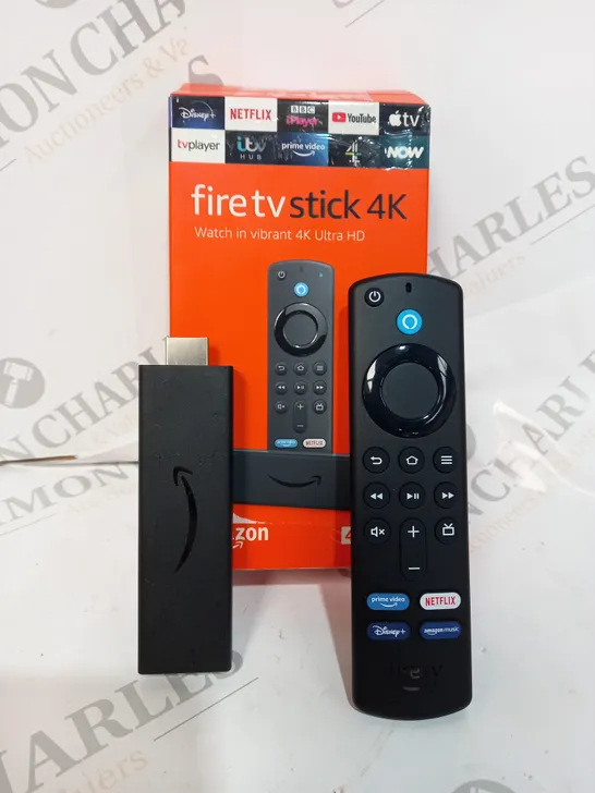 AMAZON FIRE TV STICK 4K BLACK 