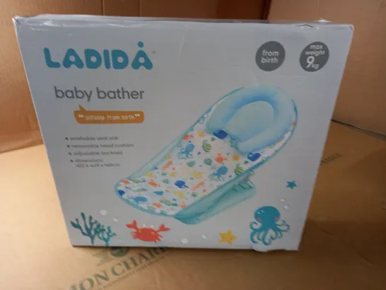 BOXED LADIDA BABY BATHER - UP TO 9KG