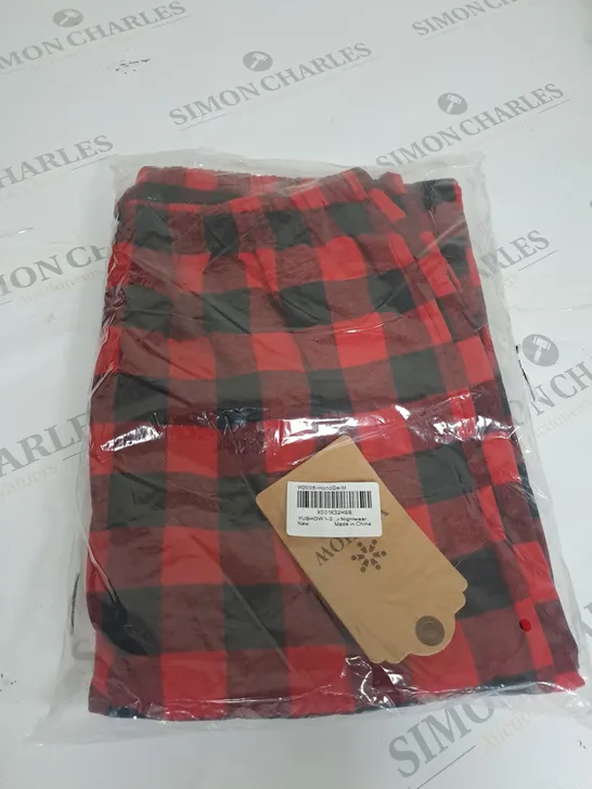 YUSHOW RED CHEQUARED BOTTOMS SIZE M