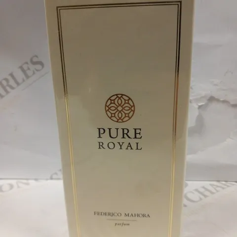 BOXED AND SEALED FEDERICO MAHORA PURE ROYAL PARFUM 50ML