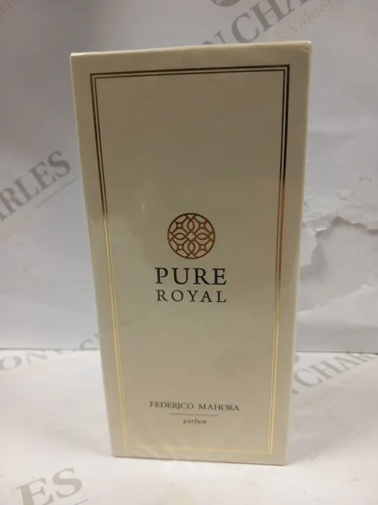 BOXED AND SEALED FEDERICO MAHORA PURE ROYAL PARFUM 50ML