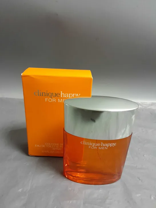 BOXED CLINIQUE HAPPY FOR MEN EAU DE TOILETTE 100ML