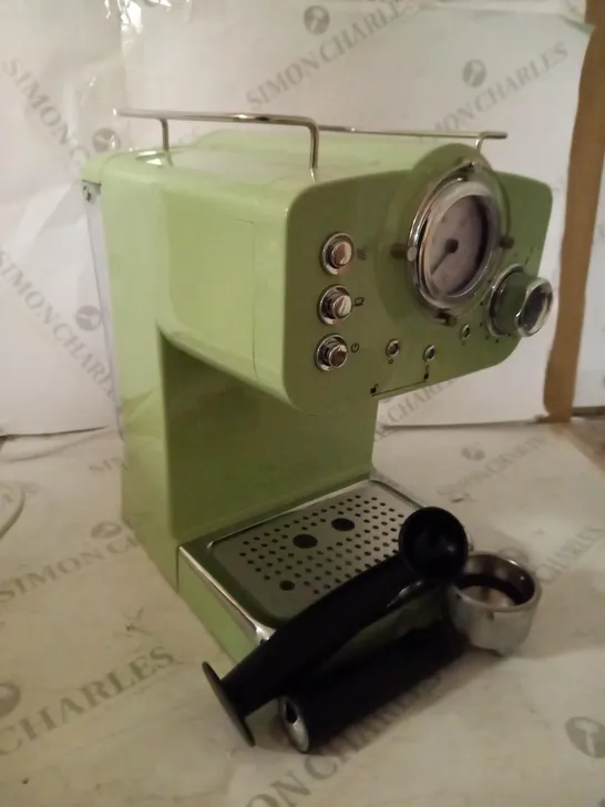 SWAN SK22110GN, RETRO PUMP ESPRESSO COFFEE MACHINE