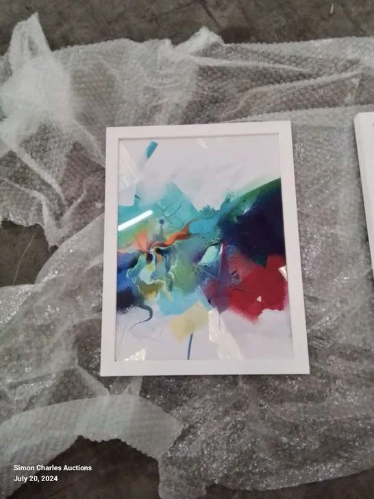 BOXED PICTURE FRAME PAINT PRINTS 