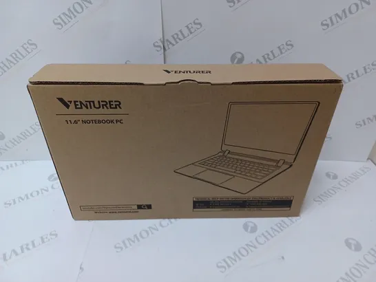 BRAND NEW BOXED VENTURER EUROPA 11 PLUS 11.6" NOTEBOOK PC - MATT BLACK 