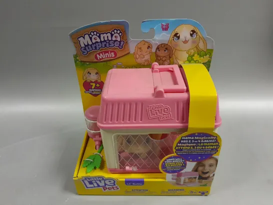 6 BOXED LITTLE LIVE PETS - MAMA SURPRISE MINIS: LIL' BUNNY