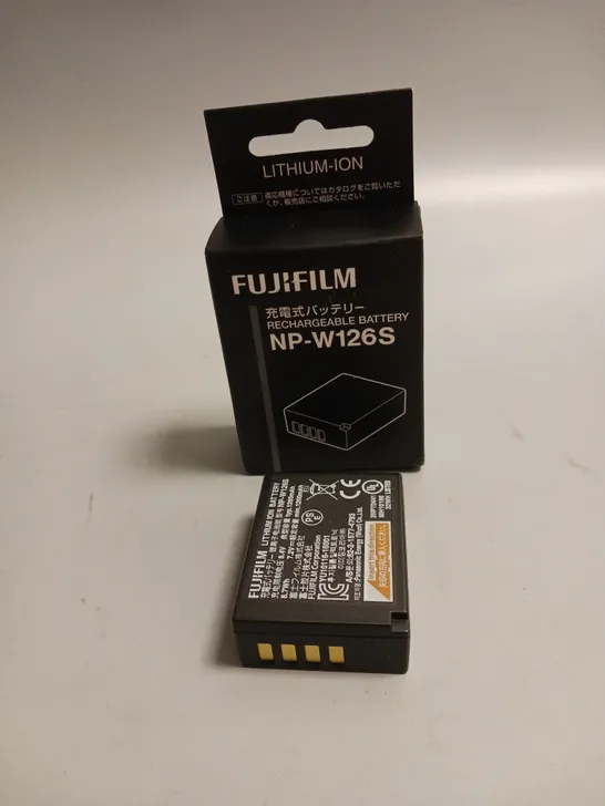 FUJIFILM RECHARGABLE LITHIUM-ION BATTERY NP-W126S