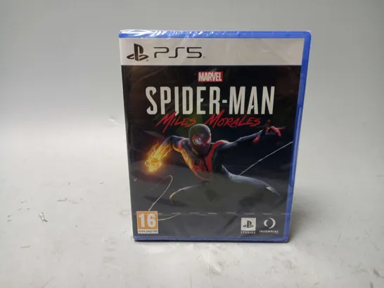 SEALED SPIDERMAN MILES MORALES (PS5)