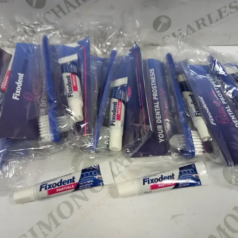 BOX OF 5 FIXODENT SEALANTS & BRUSHES 