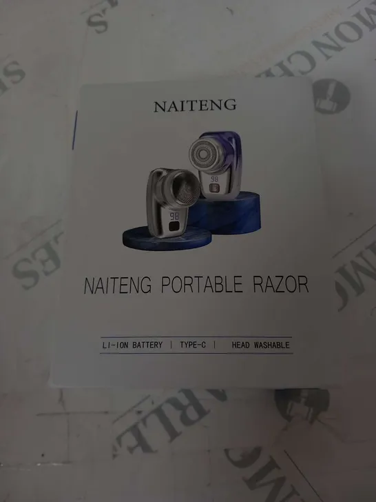 BOXED NAITENG PORTABLE RAZOR