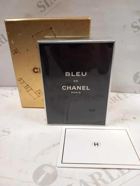 BOXED AND SEALED CHANEL BLEU DE CHANEL EAU DE TOILETTE 100ML