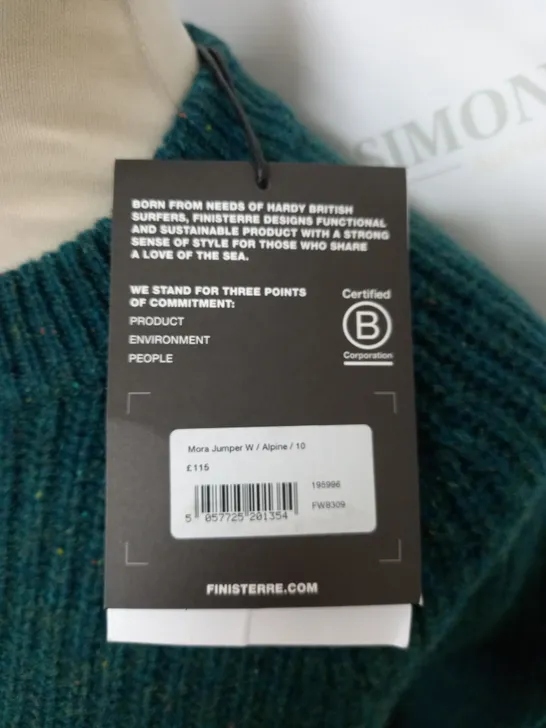 FINISTERRE MORA JUMPER SIZE 10