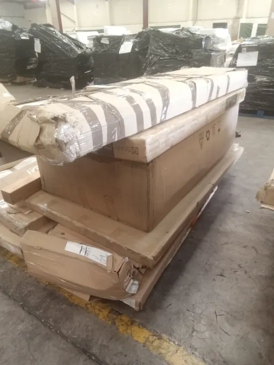 PALLET OF ASSORTED FURNITURE PARTS 