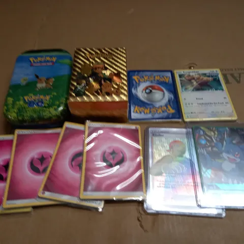LOT OF ASSORTED POKEMON CARDS AND DECKS