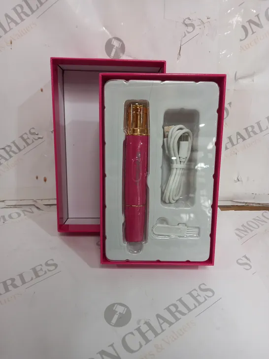 SIMPLY BEAUTY 2 IN 1 SUPER SMOOTH FACE & BROWS HAIR REMOVER, FUCHSIA