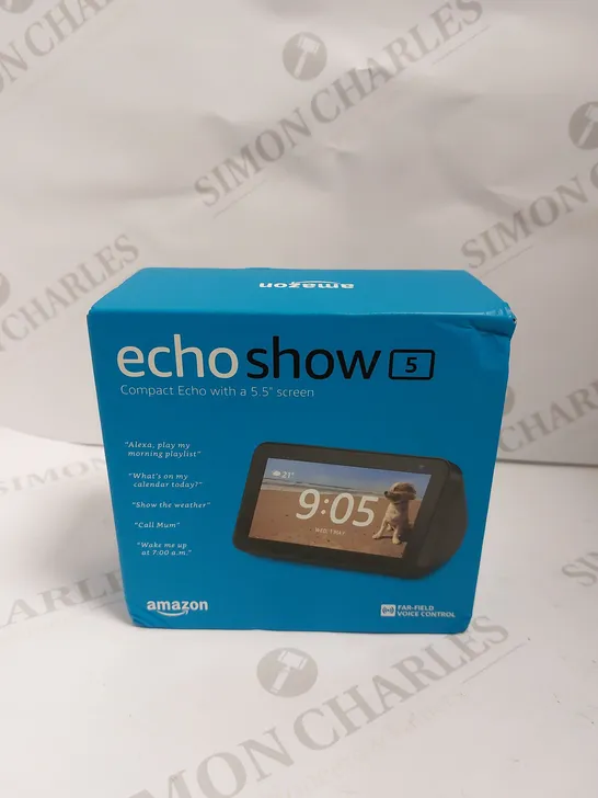 BOXED SEALED AMAZON ECHO SHOW