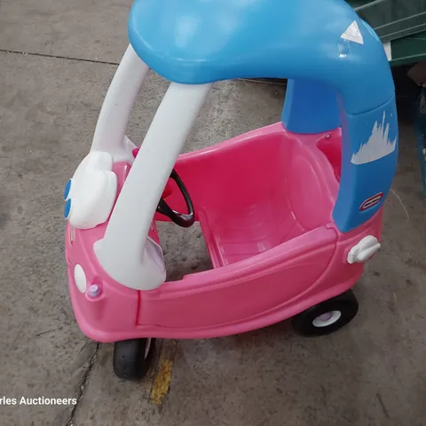 LITTLE TIKES PINK RIDE IN CAR