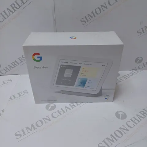 BRAND NEW BOXED GOOGLE NEST HUB 2ND GEN SMART SPEAKER WITH SCREEN - CHALK 