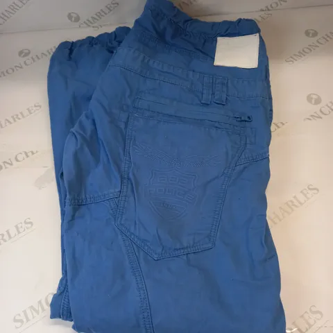 883 POLICE LANCIA PANTS IN BLUE SIZE 36