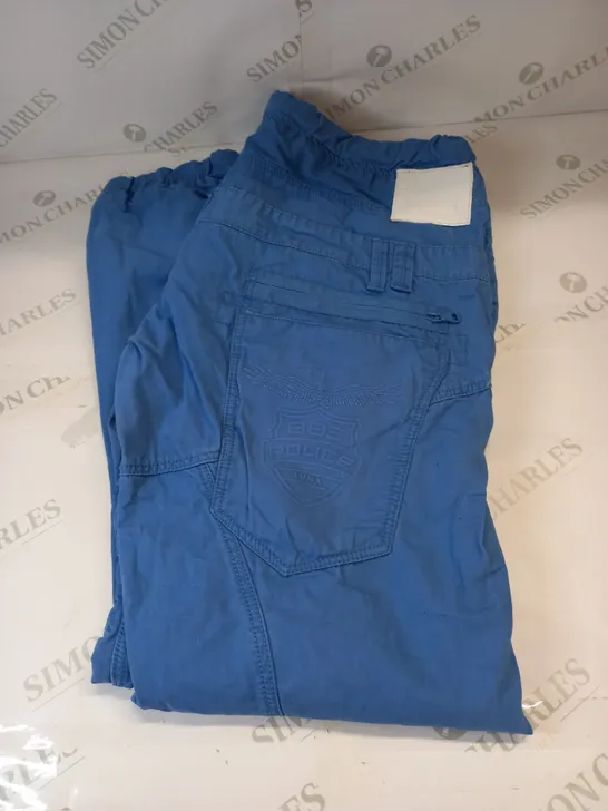 883 POLICE LANCIA PANTS IN BLUE SIZE 36