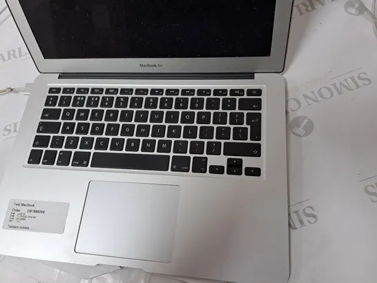 APPLE MACBOOK AIR6, 2/A 1466  SERIEL #C02NHC7HG085