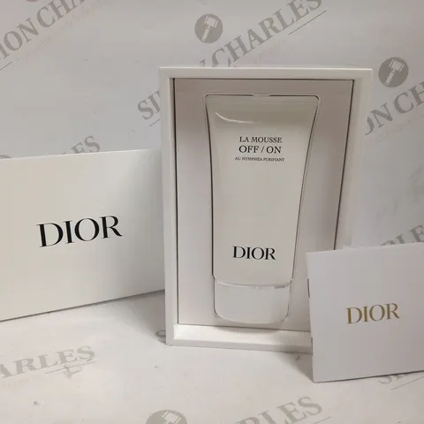 BOXED DIOR PURIFYING NYMPHEA INFUSED IN/OFF FOAMING CLEANSER 150ML