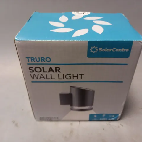 BOXED AND SEALED SOLAR CENTRE TRURO SOLAR WALL LIGHT