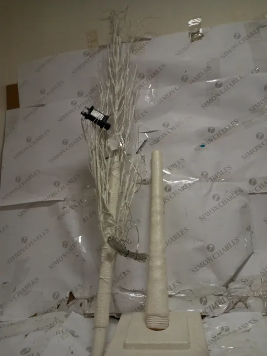 ALISON CORK INDOOR PRE-LIT GLITTER BRANCH TREE 