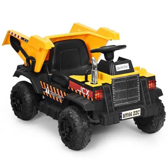 BOXED KIDS RIDE ON DUMP TRUCK 12V ELECTRIC CONSTRUCTION VEHICLE 2.4G REMOTE CONTROL