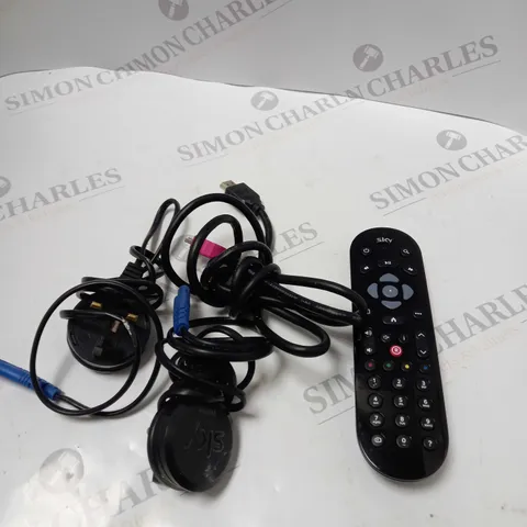 SKY POWER SUPPLY HDMI LEAD AND REMOTE