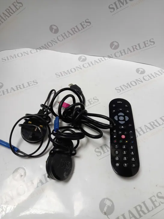 SKY POWER SUPPLY HDMI LEAD AND REMOTE